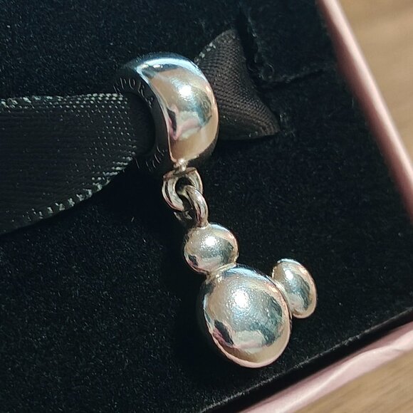 Authentic Pandora Disney Mickey Icon Dangle Charm 791434 - Picture 4 of 7